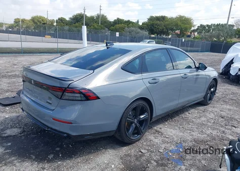 2024 Honda Accord Hybrid Sport-L из США, поврежденный, VIN 1HGCY2F71RA031207